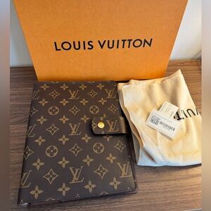 Louis Vuitton GM Large Agenda Monogram